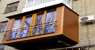 Внешняя отделка балкона Белебей цена от 1027 руб. м/2.
