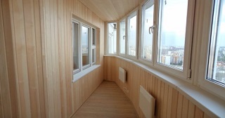 Внутренняя отделка лоджии Белебей, цена от 206 руб. м2